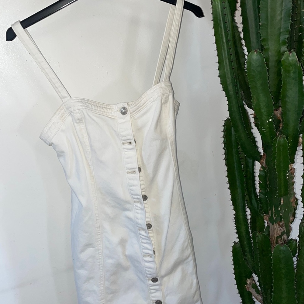 Pacsun Jean button dress
